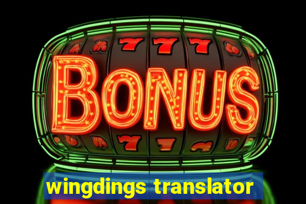 wingdings translator